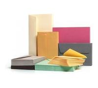 Paquet de 25 cartes pliées Pollen 160x160mm Gris Acier 210g Gris