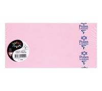 Paquet de 25 cartes simples Pollen 106x213mm Rose 210g Rose G