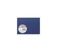 Paquet de 25 cartes simples Pollen 110x155mm 210g/m2 - Bleu nuit