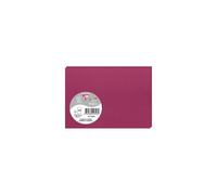 Paquet de 25 cartes simples Pollen 110x155mm 210g/m2 - Framboise