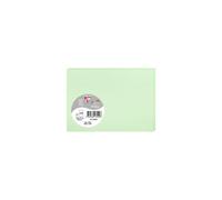 Paquet de 25 cartes simples Pollen 110x155mm 210g/m2 - Vert