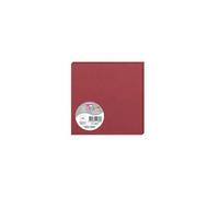 Paquet de 25 cartes simples Pollen 135x135mm 210g/m² - Bordeaux