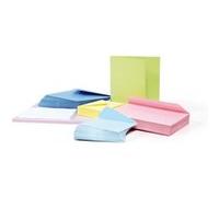 Clairefontaine Cartes simples 1839C – Paquet de 25 – Carré 13,5×13,5 cm 210 g/m² Bleu – Papier lisse
