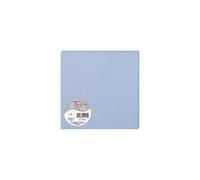 Paquet de 25 cartes simples Pollen 160x160mm 210g/m2 - Bleu lavande