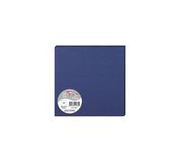 Paquet de 25 cartes simples Pollen 160x160mm 210g/m2 - Bleu nuit