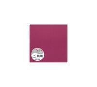 Paquet de 25 cartes simples Pollen 160x160mm 210g/m2 - Framboise