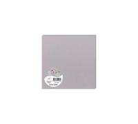 Paquet de 25 cartes simples Pollen 160x160mm 210g/m2 - Gris koala