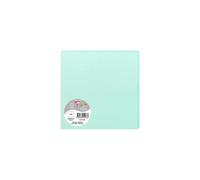 Paquet de 25 cartes simples Pollen 160x160mm 210g/m2 - Vert Jade