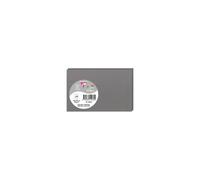 Paquet de 25 cartes simples Pollen 82x128mm 210g/m2 - Acier