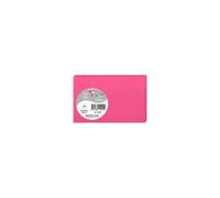 Paquet de 25 cartes simples Pollen 82x128mm 210g/m2 - Rose fuchsia