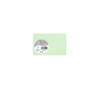 Paquet de 25 cartes simples Pollen 82x128mm 210g/m2 - Vert