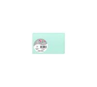 Paquet de 25 cartes simples Pollen 82x128mm 210g/m2 - Vert Jade