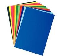 Paquet de 25 feuilles affiche 85 g 60 x 80 cm couleurs assorties - noir