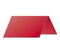 Paquet de 25 marque-places Pollen 85x80mm 210g/m² - Rouge cerise