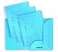 Paquet de 25 sous-dossiers ultimate 2 rabats kraft 240gr coloris bleu G