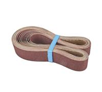 Paquet de 3 bandes abrasives en oxyde d'aluminium 2 × 72 pouces 1800 50mm (grain 40~400) papier verre for Machine à bande adapté au meulage du bois(400 Grit)