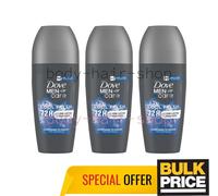 Dove Men Cool Fresh Roll-on Deodorant Advanced Care Protection 72H 50ml...