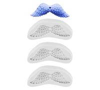 Paquet De 3 Moules À Ailes En Silicone, Moule Résistant À La Chaleur, Moule De Cuisson, Peut Faire Des Gâteaux, Du Chocolat, De L'Aromathérapie, Du Savon