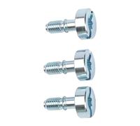Paquet de 3 vis de protection de couvercle de moteur M6x20 for tronçonneuses S-tihl MS311 et MS391, pièce de rechange en métal numéro 9022-319-1300(3Pcs)