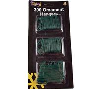 Paquet de 300 Vert Crochets Ornement - Boule de cintres - Arbre Crochets