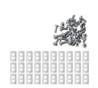 Paquet De 36/30 Lames De Rechange En Acier Inoxydable, Conception À 2 Trous, Compatibles Avec Mammotion Luba(Gold 30PCS)
