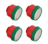 Paquet de 4 Buses de pulvérisation de Jardin à Haut débit, Buses de pulvérisation en Plastique polyvalentes pour Une Distribution Uniforme de l ' Eau dans Les pelouses, tête d ' arrosage des