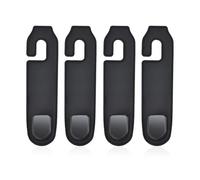 Paquet De 4 Crochets De Voiture, Crochets De Siège De Voiture Portables, Crochets De Rangement De Voiture, Accessoires De Voiture, Crochets D'Appui-Tête De Voiture, Crochets Durables