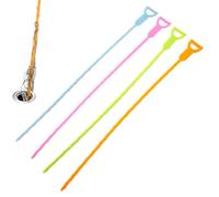 Paquet de 4 Deboucheur Canalisation 20 Pouces Plomberie,51 CM Recyclable Deboucheur WC,Furet Canalisation Professionnel