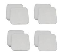 (Paquet de 4) et filtres pour accessoires d'aspirateur LA502 LA300 LA301 LA322# XFFK320 Tuyau Bassin (White, One Size)