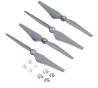 Paquet de 4 hélices 9450S avec Base de Montage Compatible avec Le Drone Phantom 4(Gray)