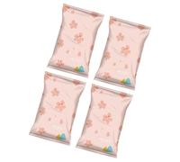 Paquet De 4 Organisateurs Transparents Pliables Avec Fenêtre De Vue Compacte Étanche Sûr À Usage Domestique