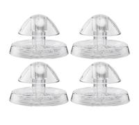 Paquet de 4 pièges à escargots d'aquarium piège à appâts d'escargots en Plastique Transparent pour Jardin et Aquarium 3.15 Pouces