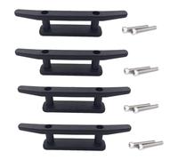 Paquet De 4 Taquets D'ancre De Kayak Kit Taquet En Nylon 6.5 Pouces Pour Le Support De Pont D'amarrage De Canot De Bateau De Kayak
