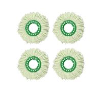 Paquet de 4 Têtes de Rechange pour Vadrouille Rotative pour Système de Vadrouille Libman Tornado, Tête de Recharge pour Vadrouille Ronde en