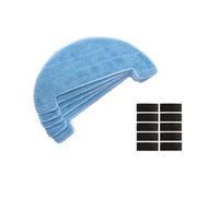 Paquet De 5 Chiffons Et Tampons For Vadrouille, Compatibles Avec ILife A9s | 5 serpillères avec tampons adhésifs, convient aux A9s/A9, ajustement sécurisé, échange facile