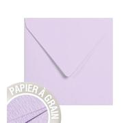 Paquet de 5 enveloppes Grain de Pollen 140x140mm 120g/m² - Fleur de Lin