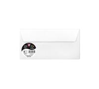 Paquet de 5 enveloppes Pollen 110x220mm 120g/m2 - Blanc irisé