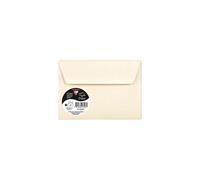 Paquet de 5 enveloppes Pollen 114x162mm 120g/m2 - Ivoire irisé