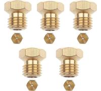 Paquet de 5 Gicleur gaz Butane Universels Injecteur de Gaz Gicleur Bouteille Kit de Conversion GPL Bouteille Gicleur Brleur