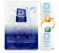 Paquet de 5 grammes de 50 dry & dry Packs de gel de silice desecantes Paire 20 Pack(Aiwa-Orange) Orange