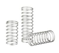 Paquet de 5 Ressorts de compression en acier inoxydable 304 Fil Diamètre 3.5mm OD 38mm Longueur libre 45mm, Ressort spiralé métallique pour réparations domestiques, 3.5mmx38mmx45mm