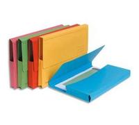 Paquet de 50 chemises à poche Forever en carte recyclée 290g, assortis vif G