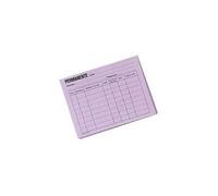Paquet de 50 fiches techniques mauve