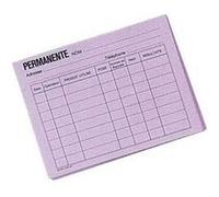 Paquet de 50 fiches techniques mauve G