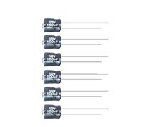 (Paquet de 50 pièces) condensateur électrolytique en aluminium 100 uf 10 v 105C for réparer les téléviseurs LCD et l'électronique grand public