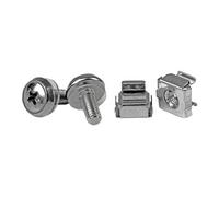 Paquet de 50 vis de montage et écrous cage M5 pour armoire serveur - Kit de vis pour rack (pack de 50) - pour P/N: RACK-21U-20-WALL-OA,