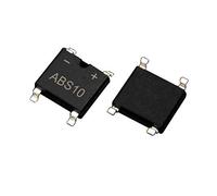 (Paquet de 50pcs) ASEMI ABS10 Mini diode de redressement de pont à montage en surface ABS10 1A / 1000V pour Led
