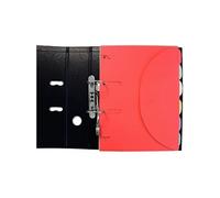 Paquet de 6 chemises pour classeur 3 rabats 250 g - Assortis