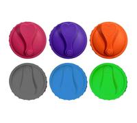 Paquet De 6 Couvercles En Silicone Pour Bière En Conserve, Couvercles De Canettes De Bière, Fermetures De Canettes De Boisson, Couvercles De Canettes De Boisson, Couvercles Réutilisables