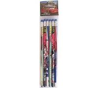 Paquet de 6 crayons en bois Disney Cars G